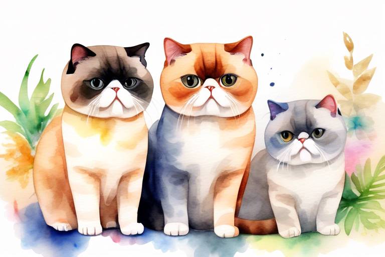 Exotic Shorthair Kedileri