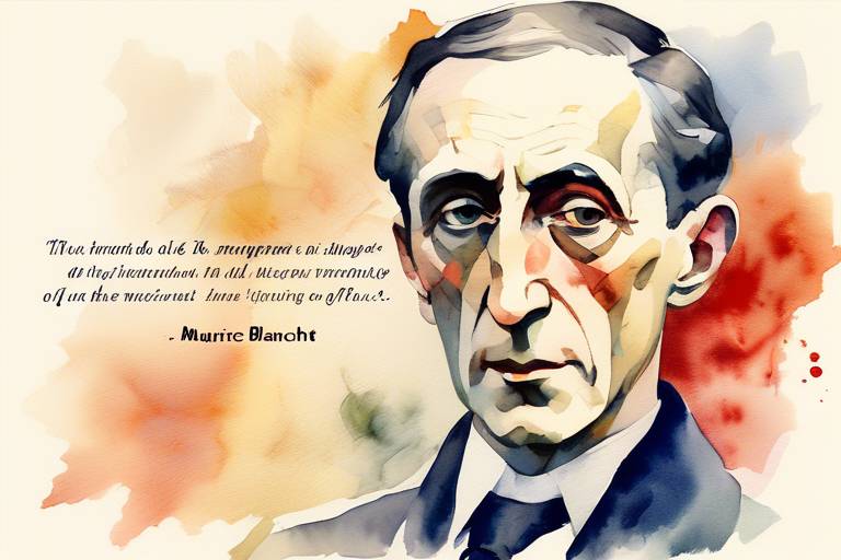 Maurice Blanchot ve Modern Yazarlığın İçyüzleri