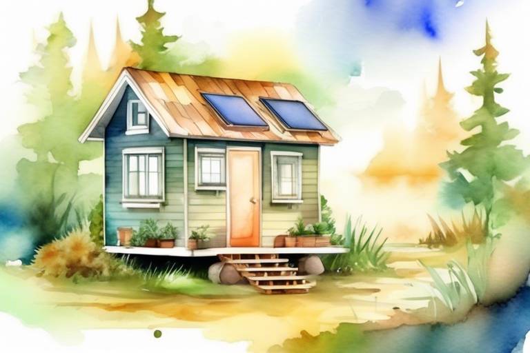 Doğayla Uyumlu Yaşam: Kendi Tiny House'unu Çevreye Dostu Malzemelerle İnşa Etme Fikri