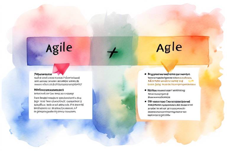 Proje Yönetimi ve Agile Yaklaşımlar Arasındaki Fark