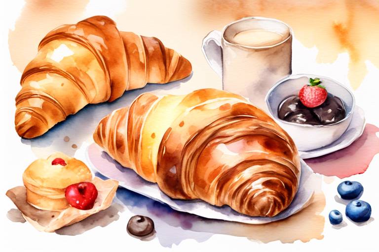 Fransız Hamur İşleri: Croissant, Baguette ve Pain au Chocolat