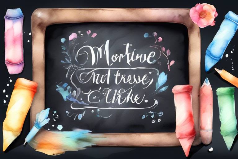 Kendi Kendinize Yapabileceğiniz Dekoratif Chalkboard Yazı Tahtası