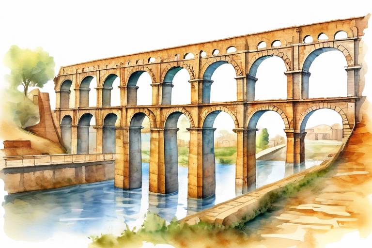 Romalı Mühendislerin Mirası: Aqueduct System ve Diğer Su Yapıları