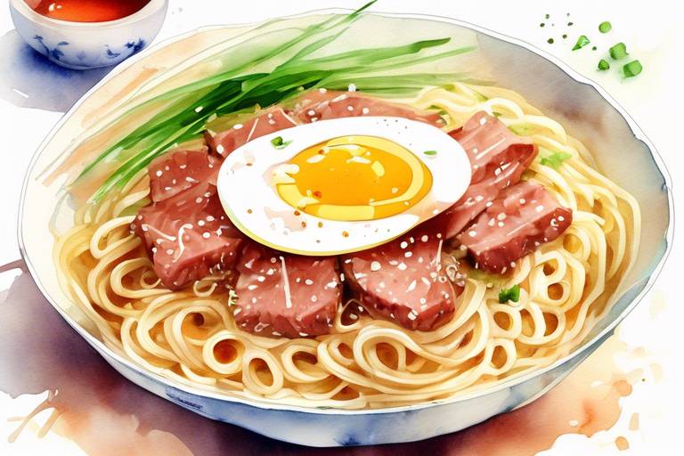 Yumurtalı Etli Noodle: Basit Ama Lezzetli Bir Yemek Tarifi 