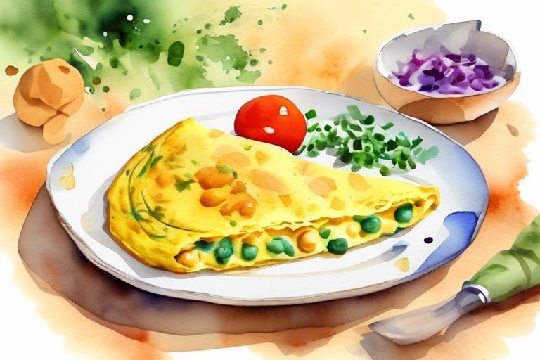 Kahvaltıda Nohutlu Omlet Tarifi 