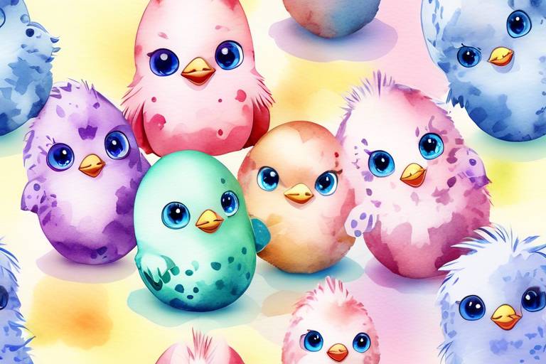 Hatchimals: Küçük Yumurtalardan Çıkan Sevimli Oyuncaklar