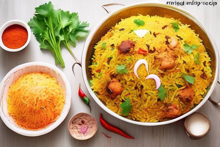 Pakistan Usulü Baharatlı Biryani Pilavı Tarifi