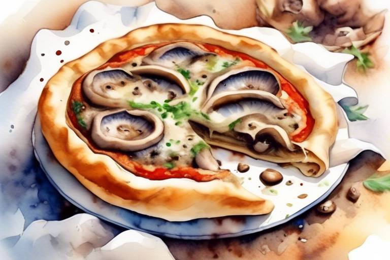 Müthiş Bir Lezzet: Mantarlı Pide 